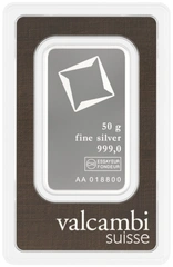 50g Silver Bars