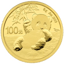 2020 8g Chinese Panda Gold Coin