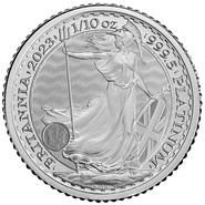 2023 1/10oz Platinum Britannia Coin
