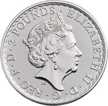 Second Hand 1oz Silver Britannias .999
