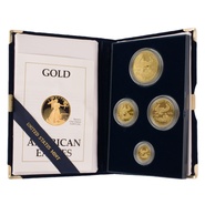 1989 Proof Gold Eagle 4 Coin Set Boxed