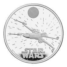 2024 1oz X-Wing Star Wars Proof Silver Coin Boxed