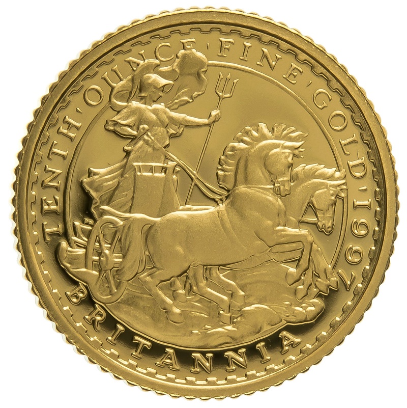 1997 Proof 1/10oz Gold Britannia Coin
