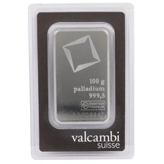 100g Palladium Bar Grade B