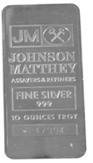 Second Hand 10oz Silver Bar