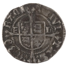 Henry VIII Silver Half Groat Twopence Fine