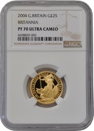 2004 Proof 1/4oz Gold Britannia Coin NGC PF70