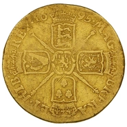 1695 Gold Guinea Coin William III