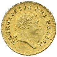 1810 1/3 Guinea Gold Coin George III