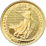 2021 Quarter Ounce Britannia Gold Coin