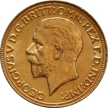 1932 Gold Sovereign Coin George V SA