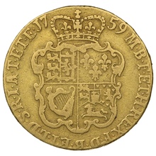 1759 George II Gold Guinea