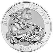 2021 Royal Mint Valiant Silver Coin 10oz