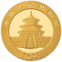 2025 30g Chinese Panda Gold Coin