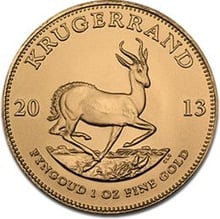 2013 Krugerrand Gold Coin 1oz