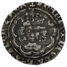 1495-1498 Henry VII Silver Half Groat Twopence Hammered mm Tun