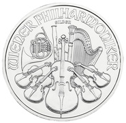 2021 1oz Austrian Philharmonic Silver Coin