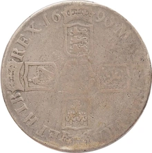 1696 Silver Crown Coin William III