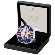 2024 Proof 50p Team GB Olympics Silver Coin Boxed