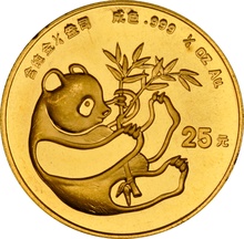 1984 1/4oz Chinese Panda Gold Coin