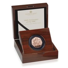 2022 Proof 50p Gold Coin 100th Anniversary of Our BBC Boxed
