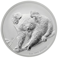 2010 Australian Koala Silver Coin 1oz
