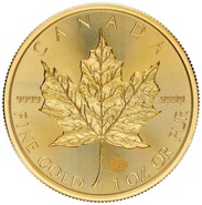 2024 1oz Canadian Maple Gold Coin