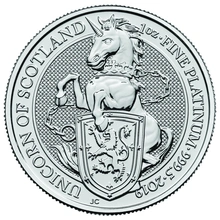 Second Hand 1oz RM Platinum Coin CGT Free (£100)