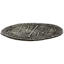 1638-1639 Silver Sixpence Coin Charles I Hammered Anchor