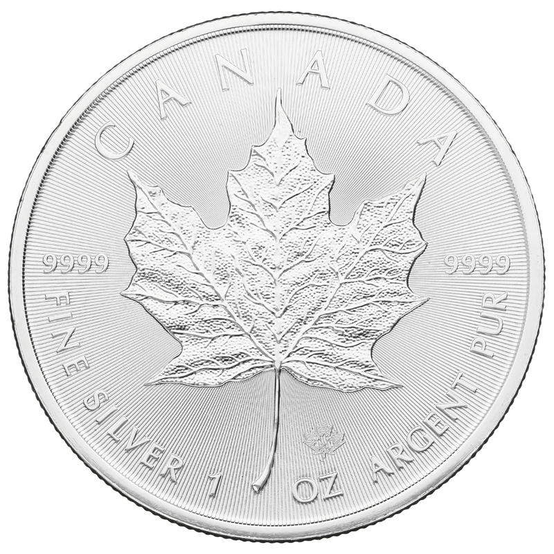 2020 Canadian Silver Maple Leaf Coin 1oz