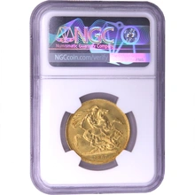 1887 £2 Coin Gold Double Sovereign Victoria Jubilee Head NGC MS64