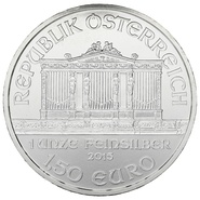 2015 1oz Austrian Philharmonic Silver Coin