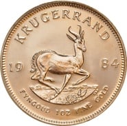 1984 Krugerrand Gold Coin 1oz