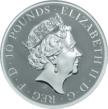 2018 10oz Griffin of Edward III Silver Coin Queen's Beasts