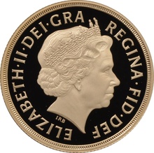 2006 Proof £2 Coin Gold Double Sovereign PCGS PR69