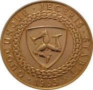 1965 Isle of Man £5 Gold Coin 22ct Bicentenary of the Revestment Act