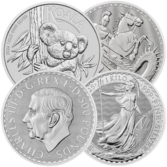Grade B - 1 Kilo Silver Coin
