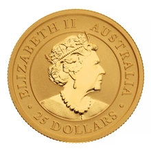 2021 1/4oz Australian Kangaroo Gold Nugget Coin