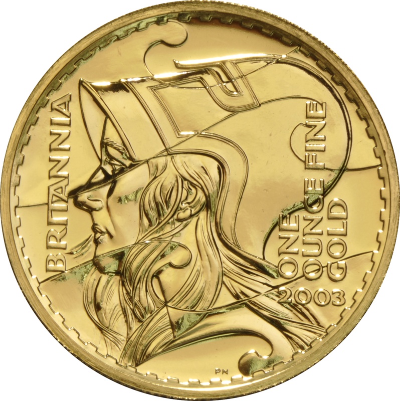 2003 Gold Britannia One Ounce Coin