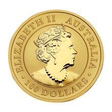 2021 1oz Australian Kangaroo Gold Nugget Coin
