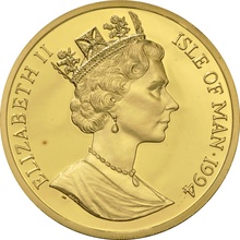 1994 Proof Isle of Man Angel Gold Coin 5oz
