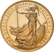 1989 Gold Britannia One Ounce Coin