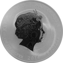 2014 Year of the Horse Silver Coin 1oz Perth Mint Australian Lunar Series