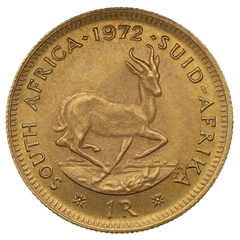 1972 R1 Gold Coin 1 Rand South Africa