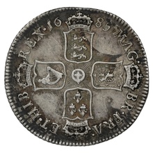 1685 James II Silver Shilling