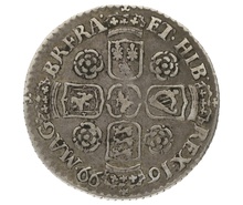 1699 William III Sixpence