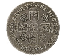1699 Silver Sixpence William III