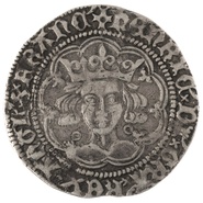 Silver Groat Fourpence Coin Henry VI Very Fine