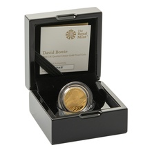 2020 Proof 1/4oz David Bowie Gold Coin Music Legends Boxed