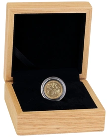 2026 Gold Half Sovereign in a Gift Box